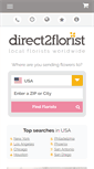 Mobile Screenshot of direct2florist.com